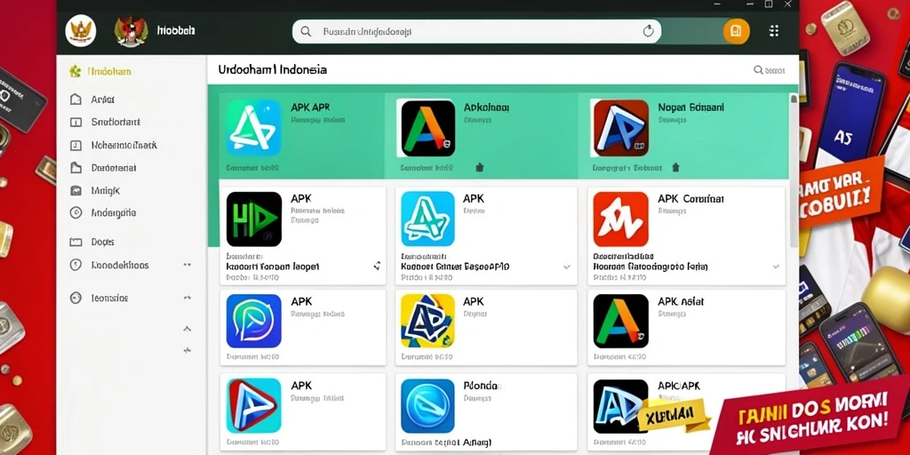 Tampilan antarmuka yang menarik dan sederhana.