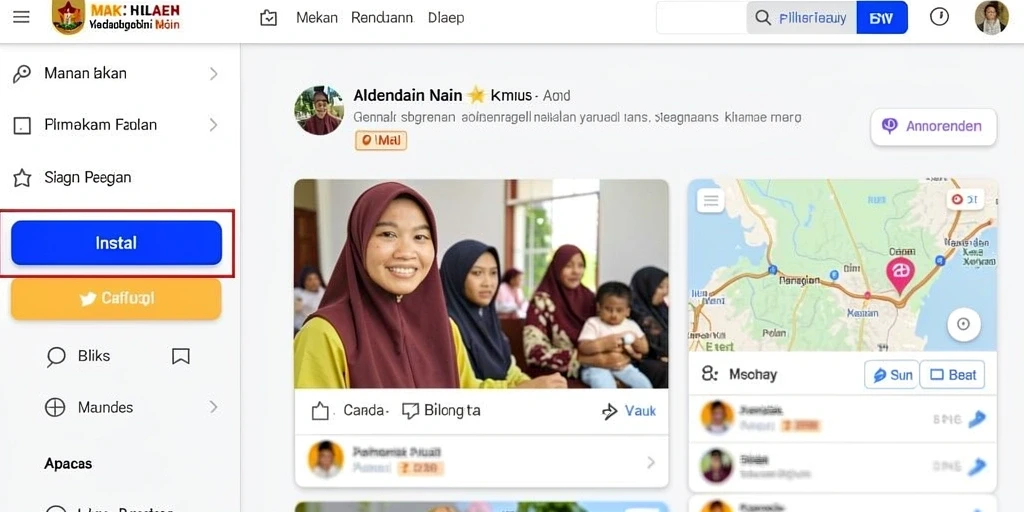 Tampilan antarmuka yang bersih dan mudah digunakan.