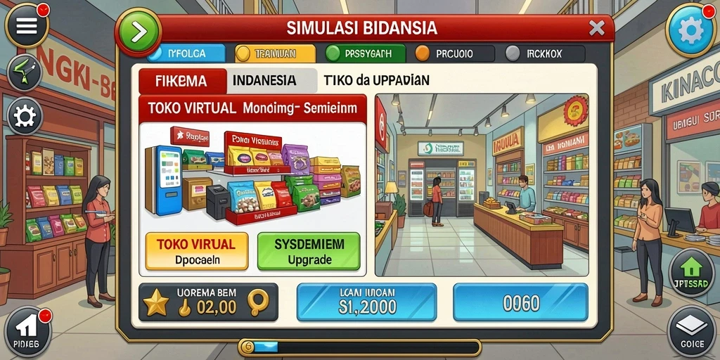 Tampilan menarik dan antarmuka yang mudah digunakan.