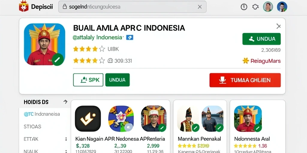 Tampilan awal aplikasi DANATOTO yang menarik.