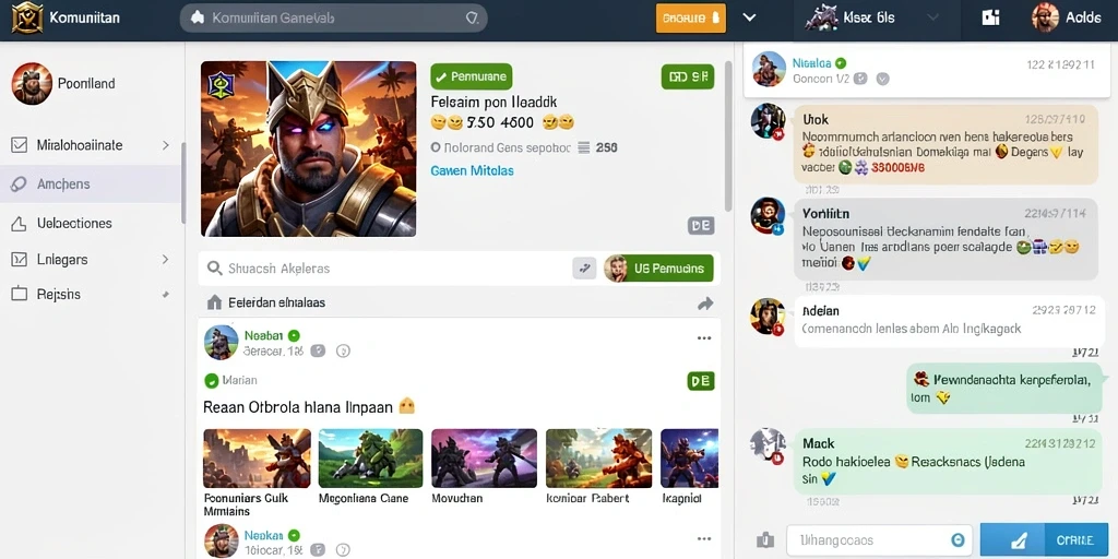 Screenshot menunjukkan aksi seru dalam permainan.