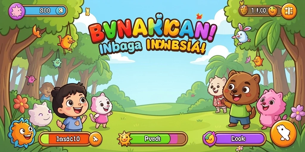 Screenshot menunjukkan tampilan antarmuka yang menarik.