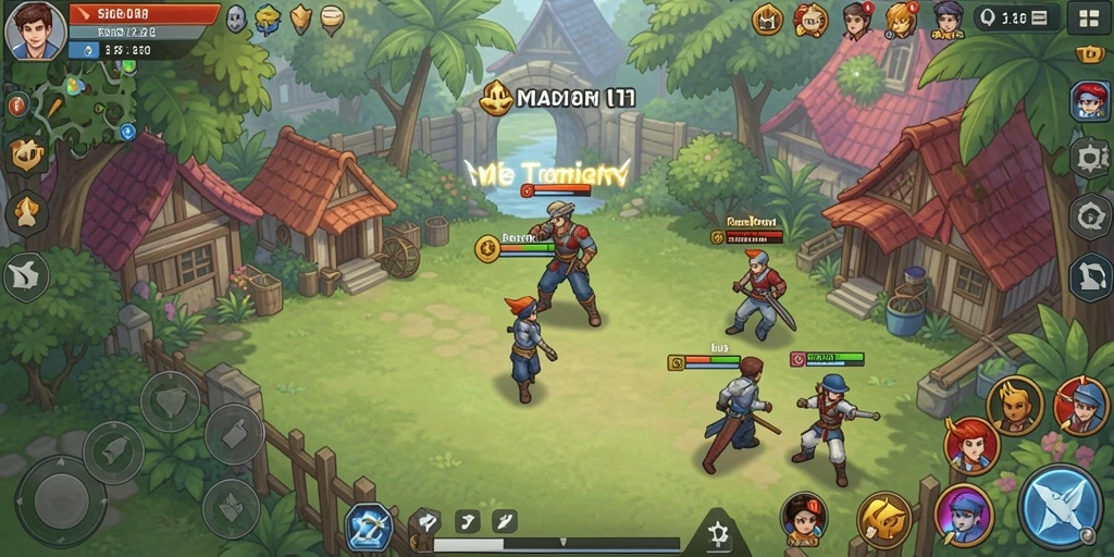 Layar utama dengan berbagai permainan slot menarik.