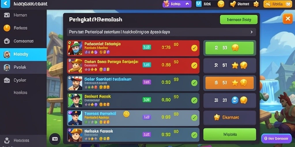 Tampilan luar angkasa yang memukau dan detail grafis.