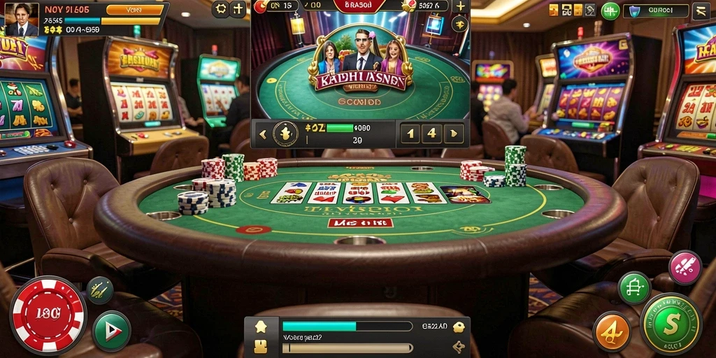 Screenshot menampilkan karakter utama dalam mode pertarungan.