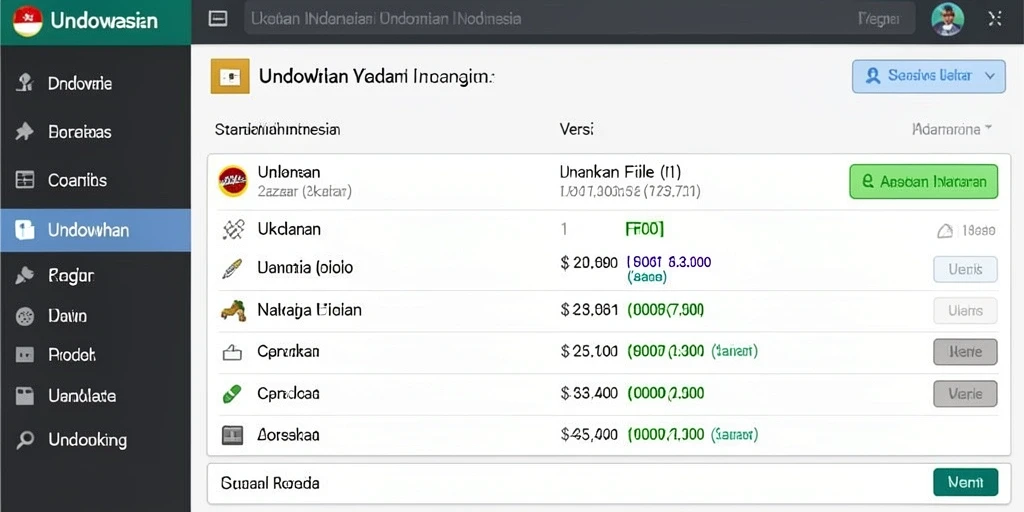 Tampilan antarmuka yang menarik dan mudah digunakan.