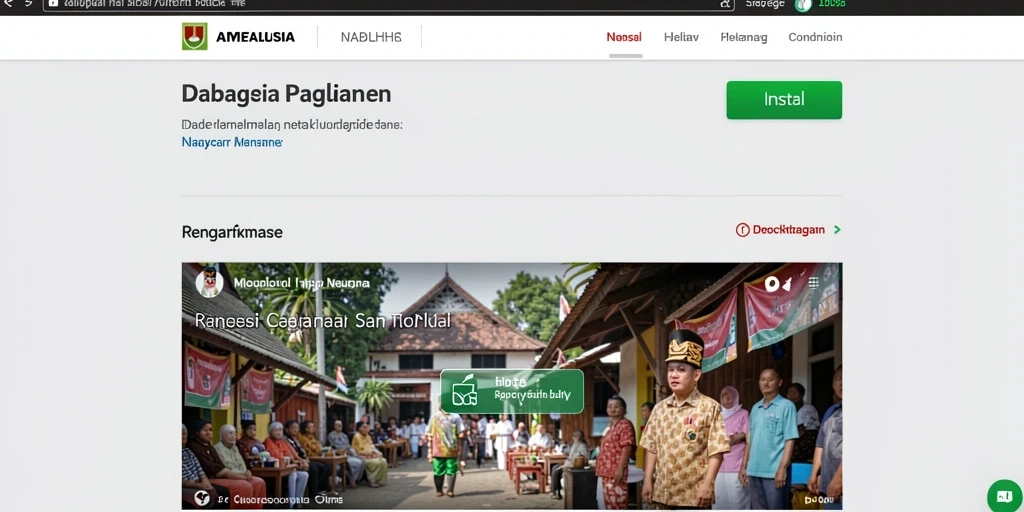 Tampilan antarmuka yang ramah pengguna.
