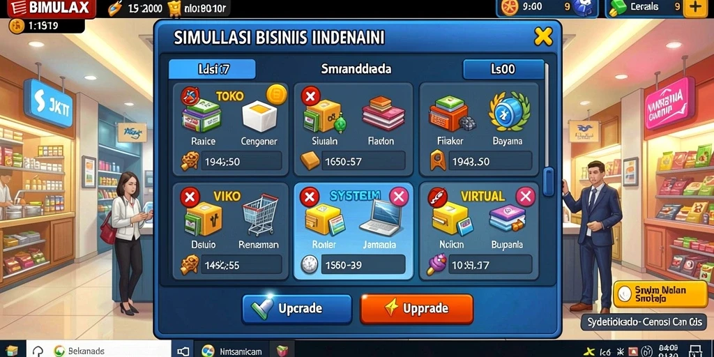 Tampilan awal yang menarik dan user-friendly.
