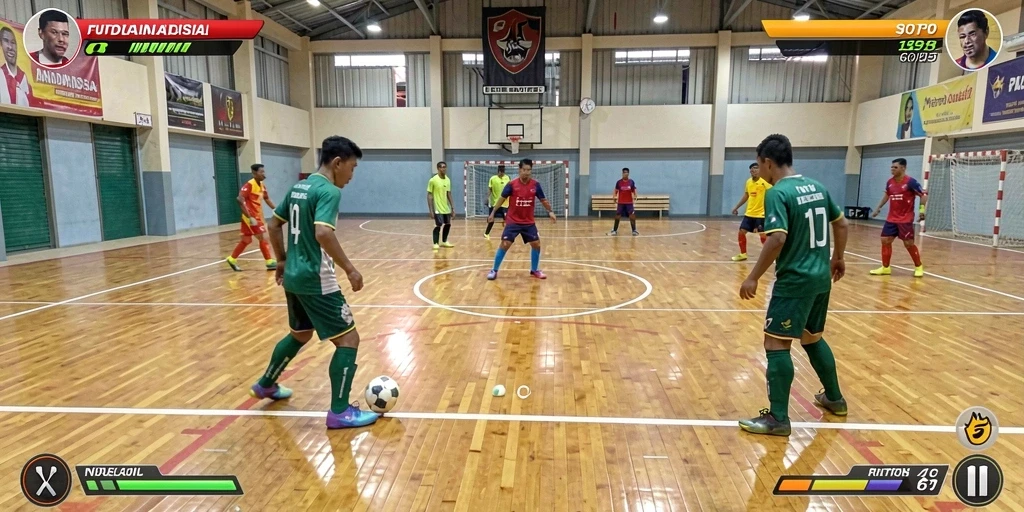 Tampilan antarmuka pengguna yang intuitif dan menarik.