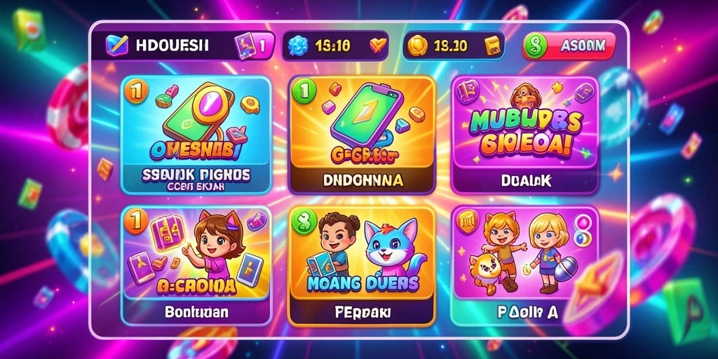 Screenshot menampilkan karakter utama dalam aksi.