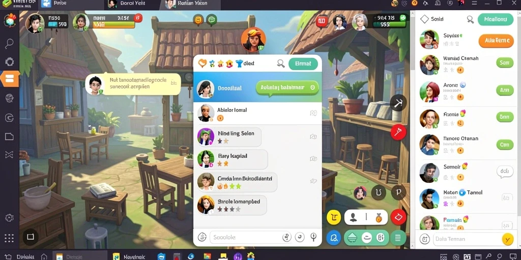 Screenshot menampilkan antarmuka permainan yang intuitif.